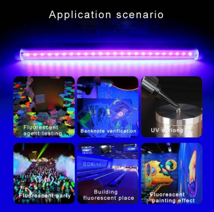 T8 UVA 365nm LEDs lightings T8 UVA 365nm LEDs lightings