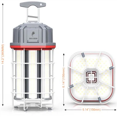 Oplaadbare bouwlampen