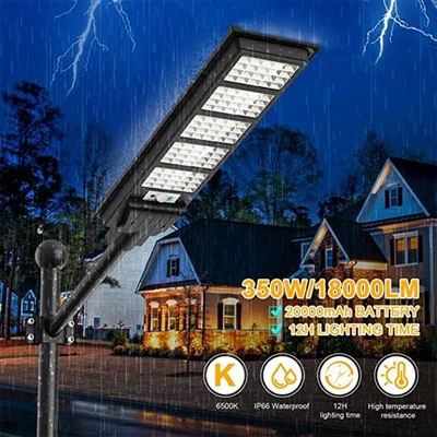 Zonne-straatverlichting 90W ABS behuizing