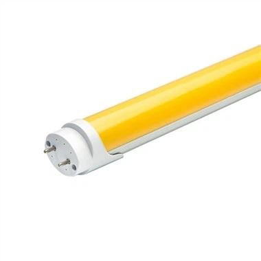 T8 gele LED-lichtbuizen voor lithografie, cleanrooms, UV-gevoelige gebieden