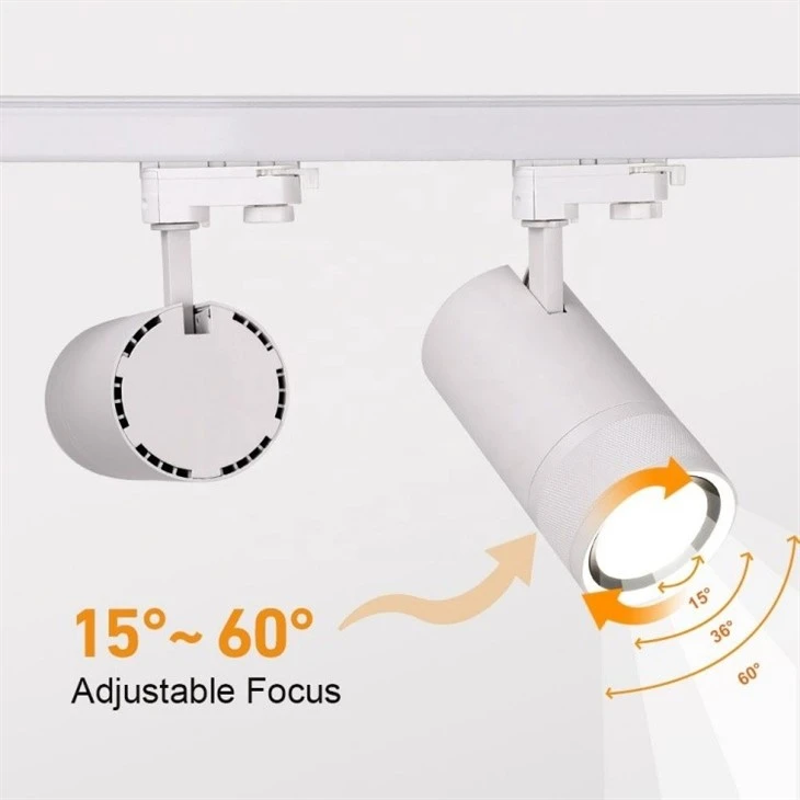 15-60 Degree LED COB Track Light suppliers