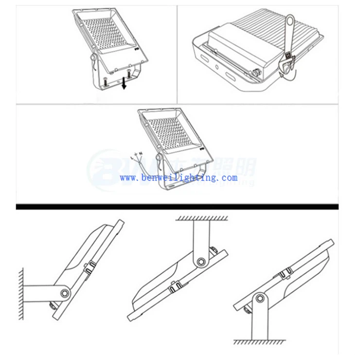 100w led flood light bunnings