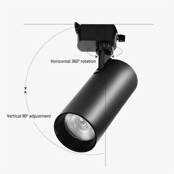 Aluminum COB Led Track Light high quality