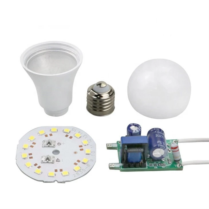 E27 Aluminum Raw Material LED Bulb Light