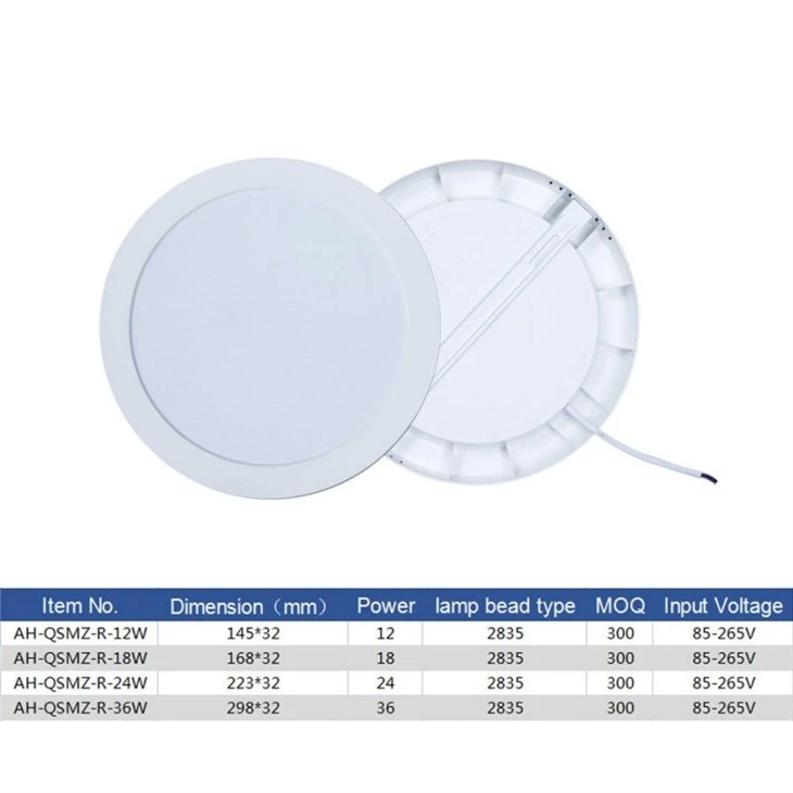 Indoor Round Surface Mounted Led Panel Light suppliers