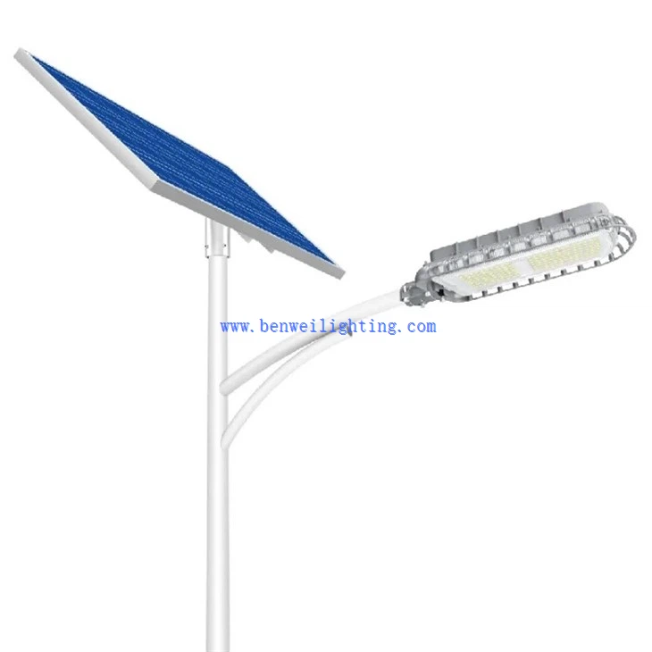 solar powered city street lights