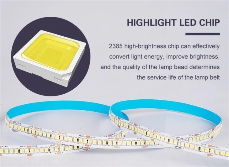 LED Strip Lights White Self-Adhesive 3000K