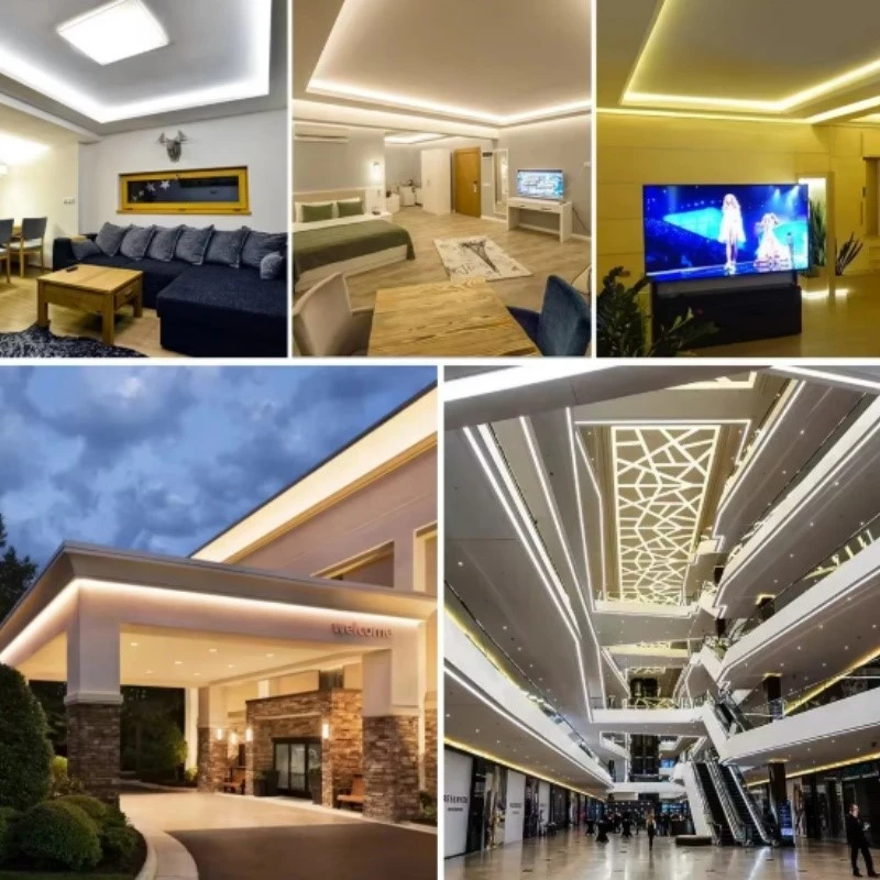 Brightness Dimmable 24v COB LED Strips Lights