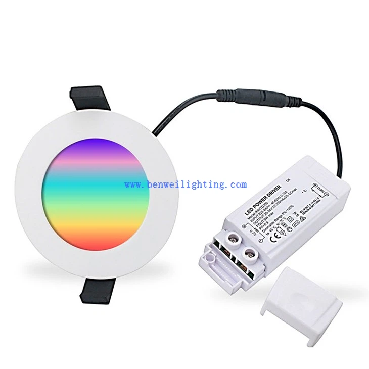 RGB Recessed Downlight Ceiling Light