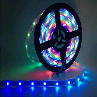 Zwarte ledstripverlichting